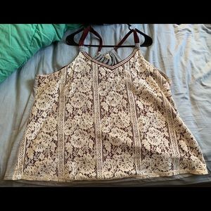 Spaghetti strap shirt